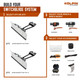 Polaris Ranger Switchblade™ Snow Plow System by Kolpin